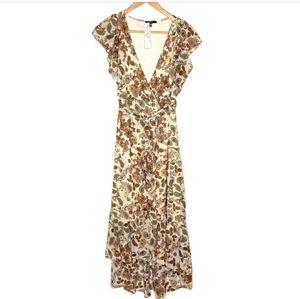 * Final price * Anthropologie x Drew floral maxi midi dress NEW W/TAG